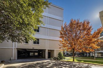 Five-story parking garage